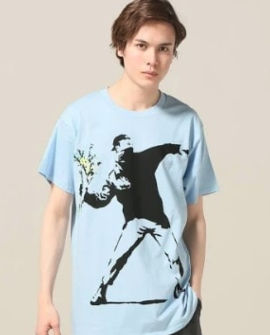 バンクシーTシャツ1