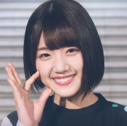 佐々木美玲の笑顔