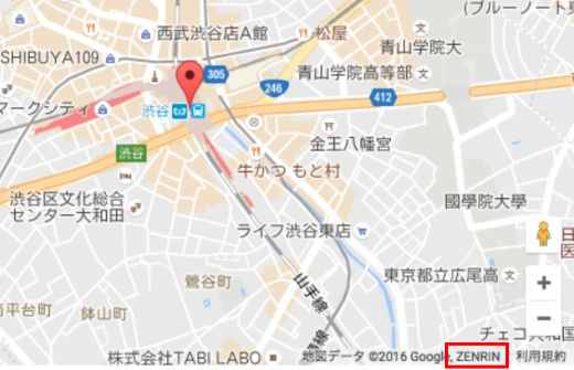 Googleとゼンリンの提携2