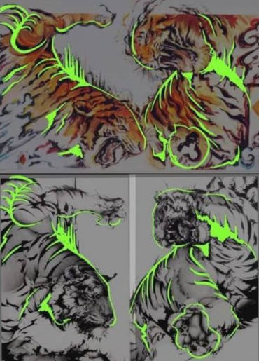 勝海麻衣の盗作疑惑の比較虎の画像2