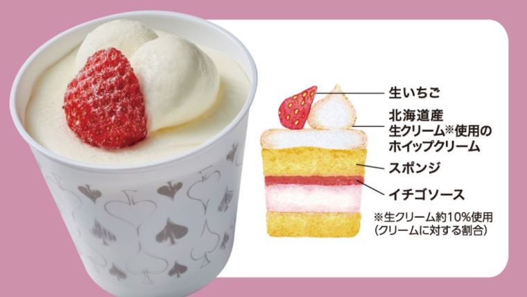 とろけるクリームの苺ショート2